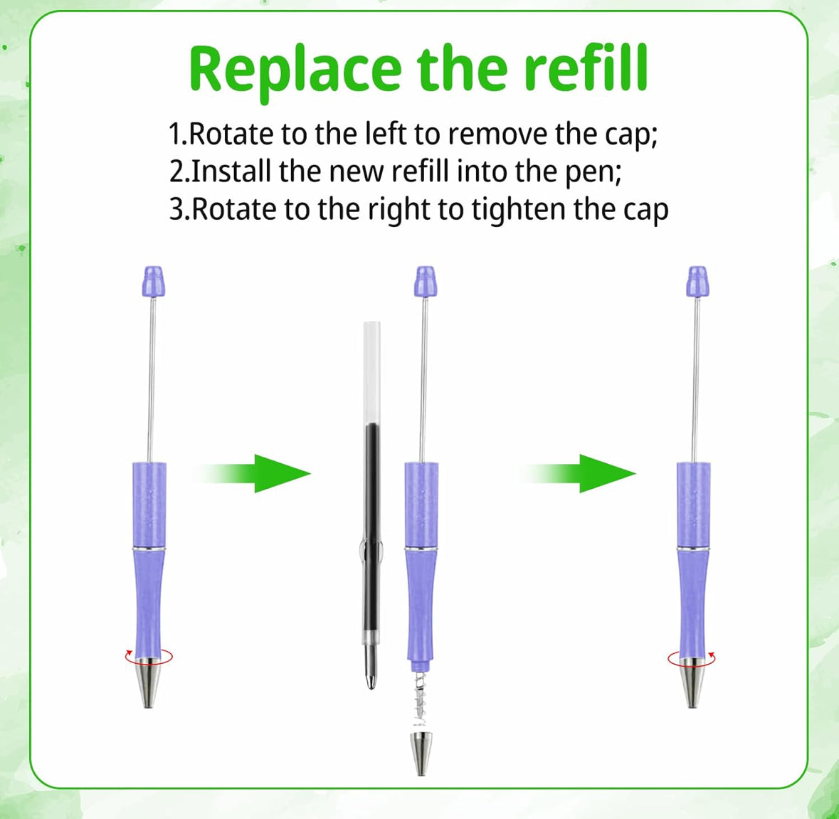 Beaded Pen - Ink Refills
