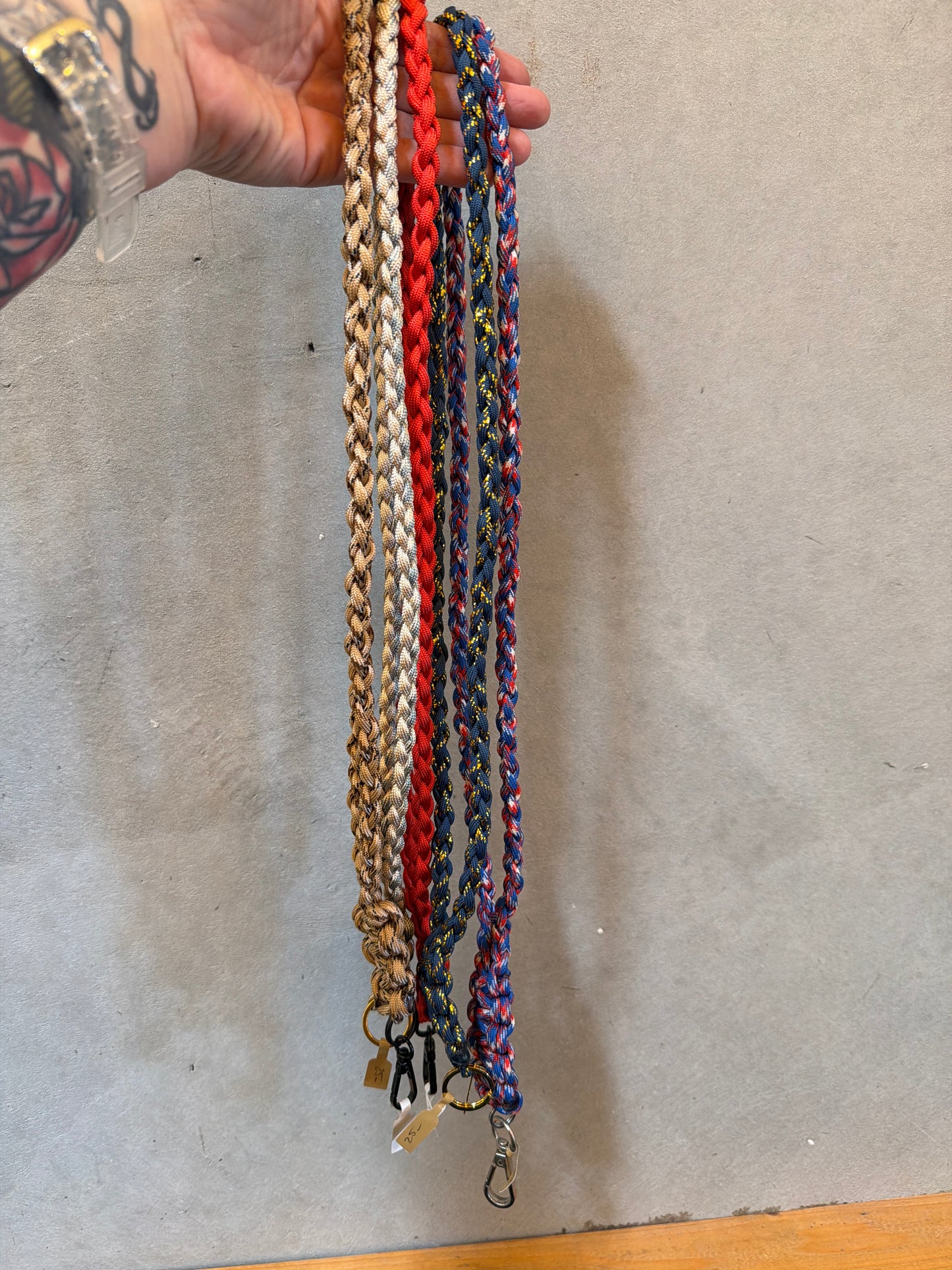 4 Strand Braided Lanyard