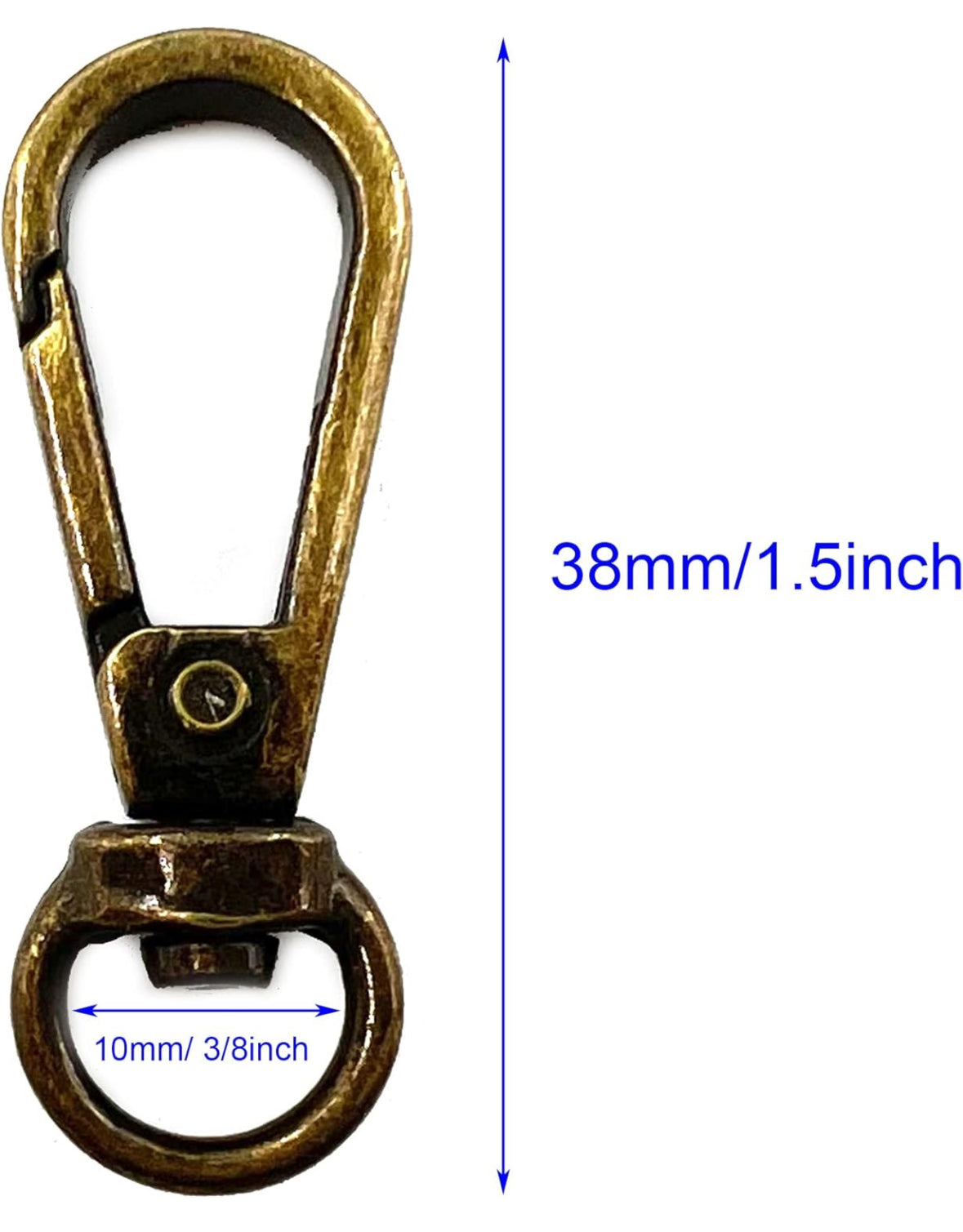 6" Martial Arts Ranked Keychain (Youth Colors)