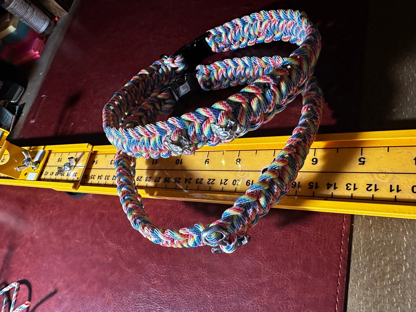Paracord Dog Collar (*10”-14” neck size)