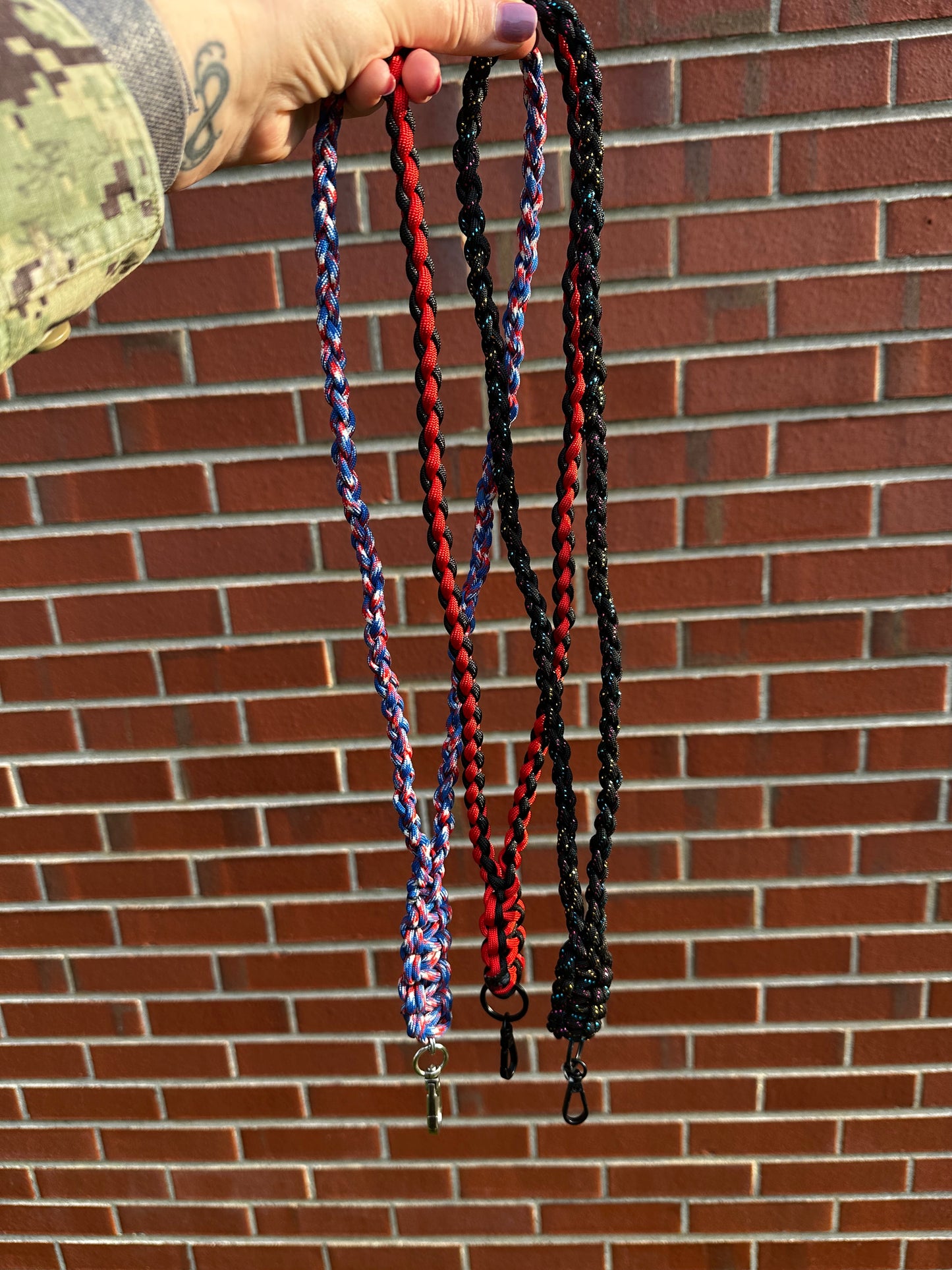 4 Strand Braided Lanyard