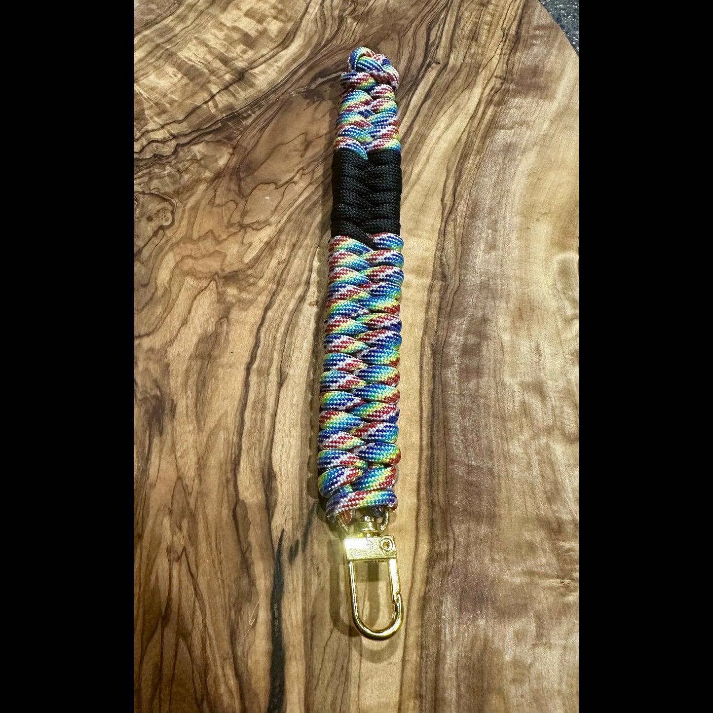 6" Martial Arts Ranked Keychain (Youth Colors)