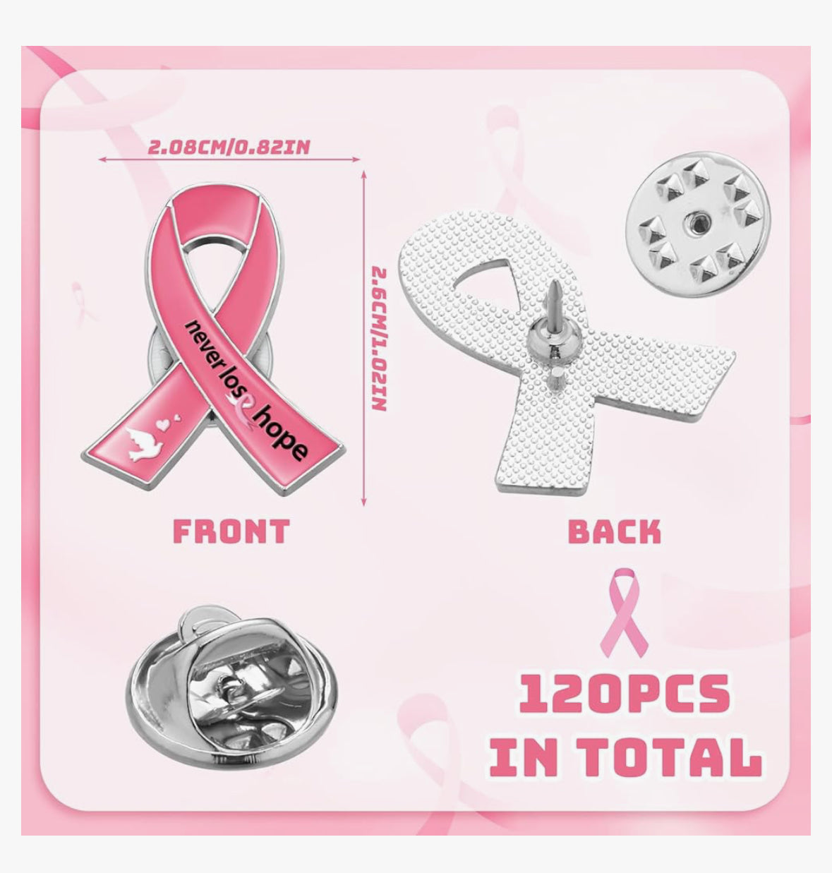Breast Cancer Paracord Keychain
