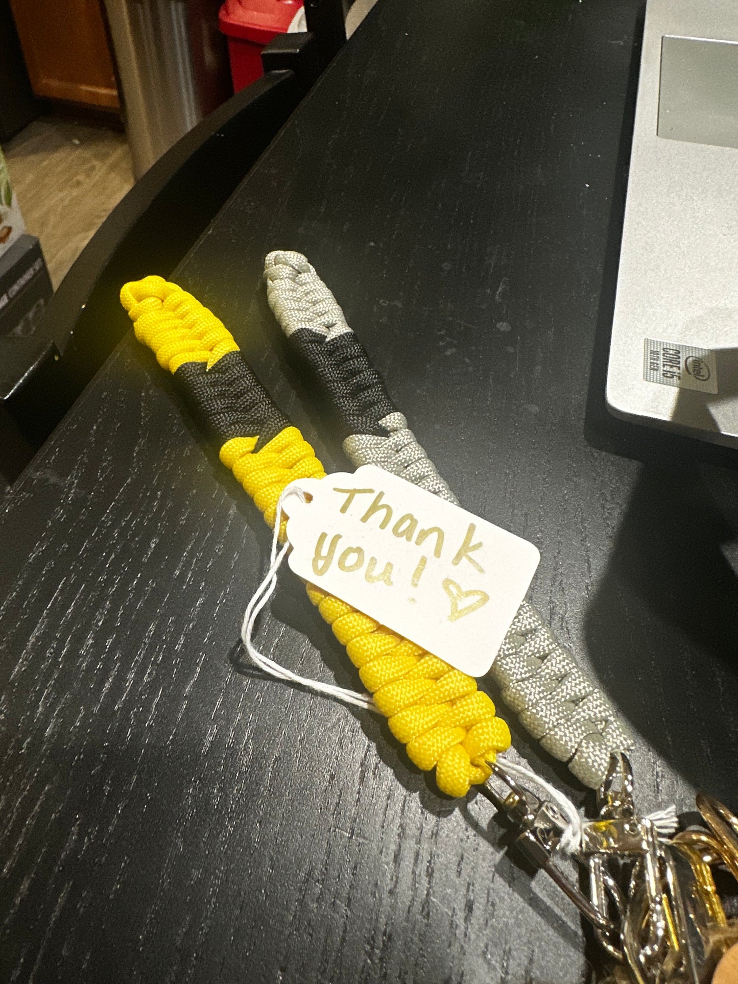 6" Martial Arts Ranked Keychain (Youth Colors)