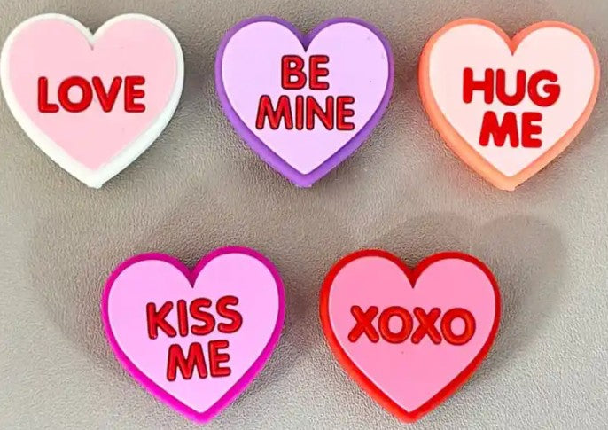 Beaded Pen - Valentine's Candy Hearts
