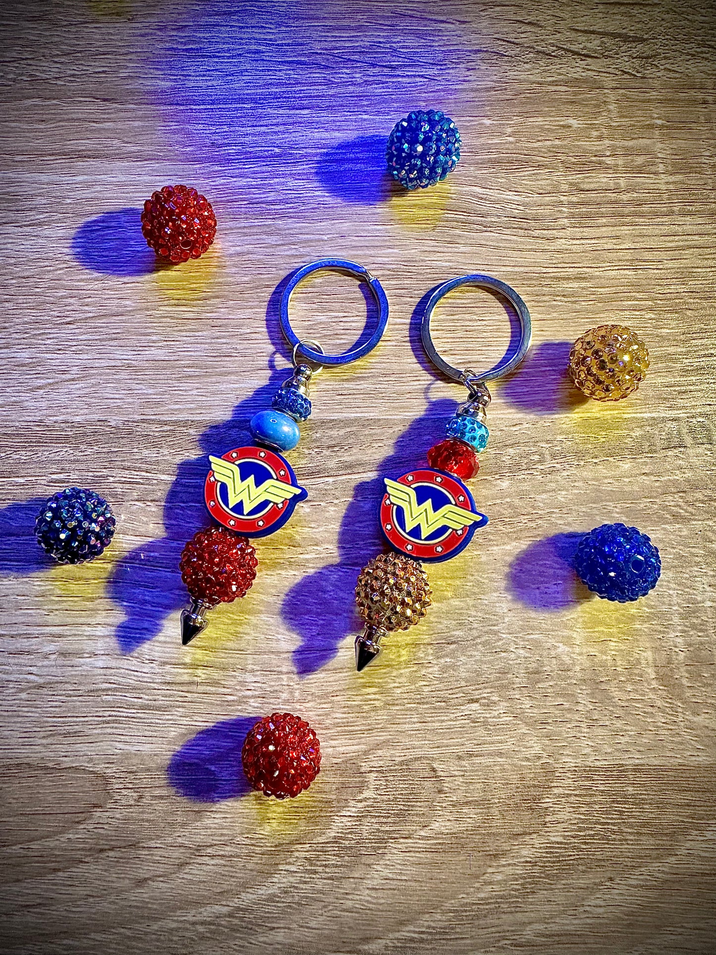 CNO 33 Beaded Keychain