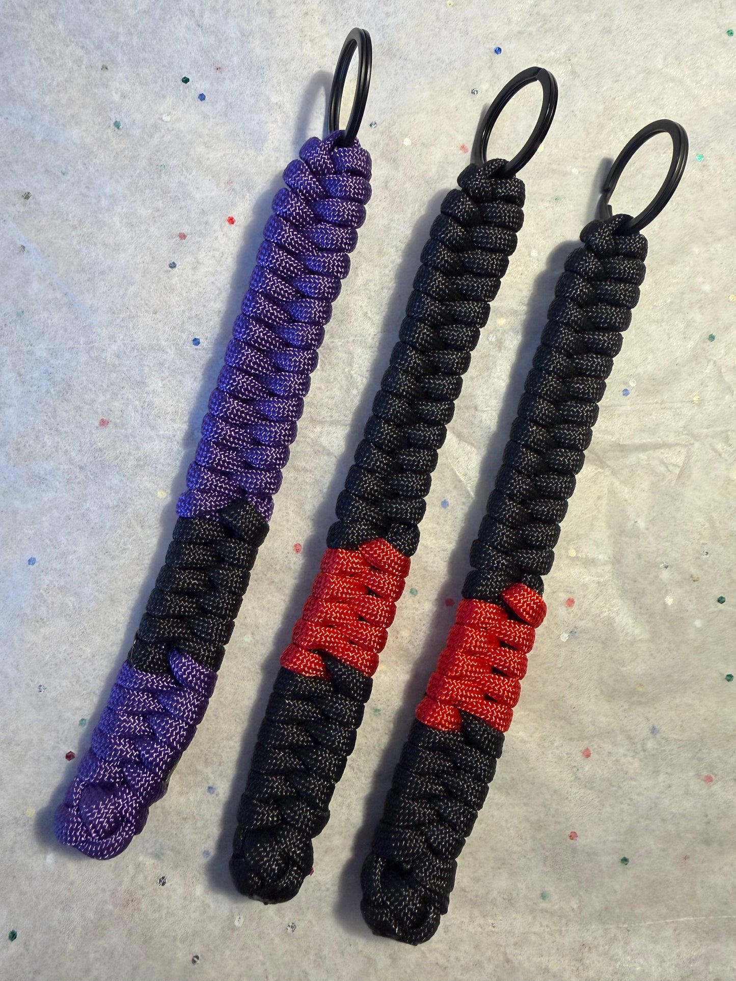 6" Martial Arts Ranked Keychain (Adult Colors)
