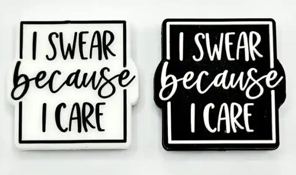Beaded Pen - 'I Swear Because I Care'