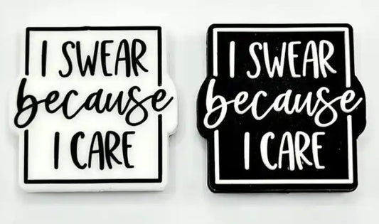 Beaded Pen - 'I Swear Because I Care'