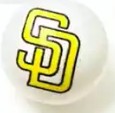 Beaded Pen - SD Baseball