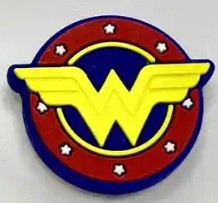 Beaded Pen - Hero Woman Shield
