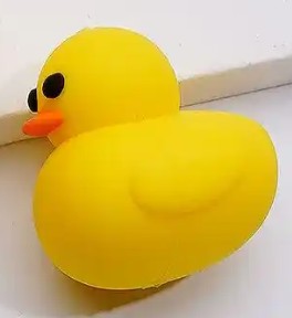 Beaded Pen - 3D Yellow Duck